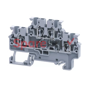 Cxdl2.5(E)Dd4 | Connectwell 2.5 Sq.mm Terminal Block With Electronic Component In Grey