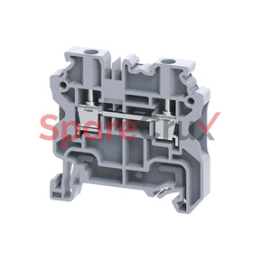 Cy4 | Connectwell 4 Sq.mm Feed Through Terminal Block In Grey