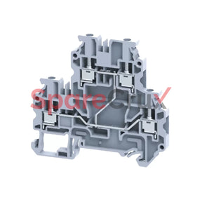 Cydl2.5(I.s) | Connectwell 2.5 Sq.mm 2 Level Feed Through Screw Clamp Internally Shorted Terminal