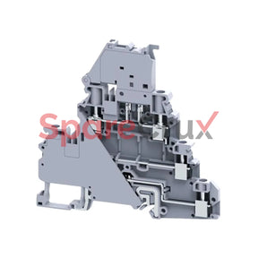 Cydlgf4L110-240V | Connectwell 4 Sq.mm Double Level Fuse + Ground Terminal Block With Led