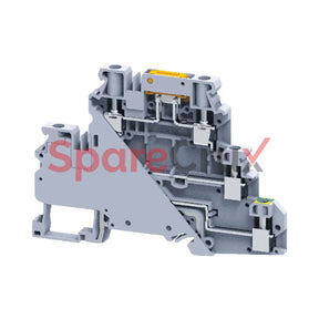 Cydlgk4 | Connectwell 4Mm² 2 Level Knife Disconnecting + Ground Screw Clamp Terminal Block