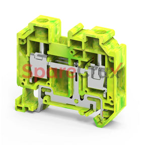Cyg16 | Connectwell 16 Sq.mm Ground/Earth Terminal Block In Green-Yellow