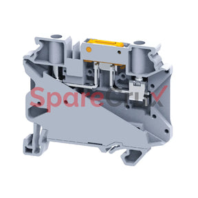 Cyk4 | Connectwell 4 Sq.mm Knife Type Disconnect & Test Terminal Blocks With Socket Screws In Grey