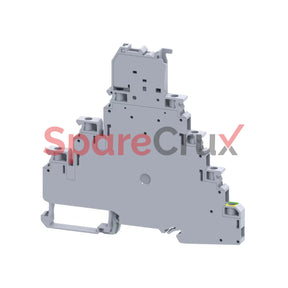 Cytlgf2.5L110-240V | Connectwell 2.5 Sq.mm Three Level Fuse Terminal Block With Ground Connection