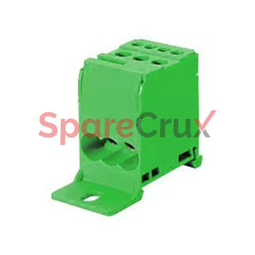 Db16Gn | Connectwell 16 Sq.mm Comact Distribution Terminal Block In Green
