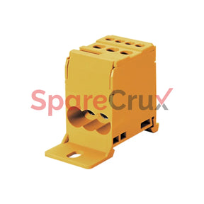 Db16Y | Connectwell 16 Sq.mm Comact Distribution Terminal Block In Yellow