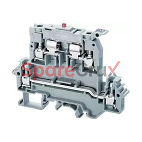 Ddfl4Ue110V | Connectwell 4 Sq.mm Double Level Terminal Block Suitable For 110V In Grey