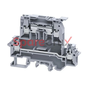 Ddfl4Ue220V | Connectwell 4 Sq.mm Double Level Terminal Block Suitable For 220V In Grey