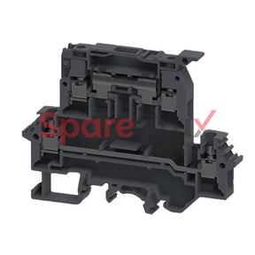 Ddfl4Ue220Vbk | Connectwell 4 Sq.mm Double Level Terminal Block Suitable For 220V In Black
