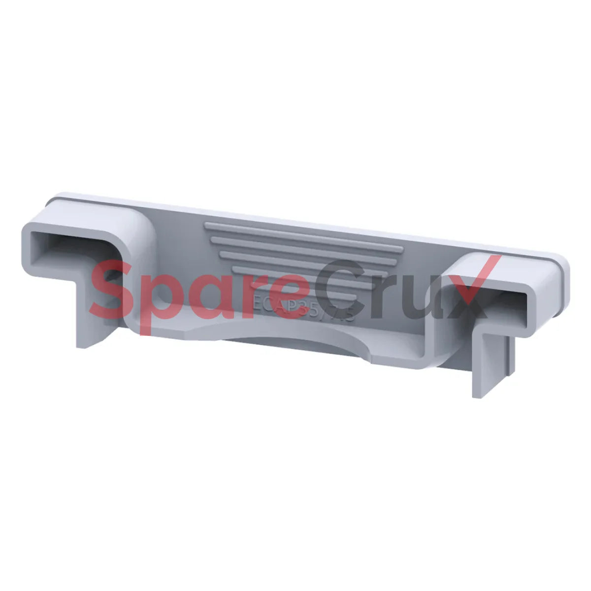 Ecap35/7.5 | Connectwell End Cap In Polyamide Suitable For Din 35/7.5 Rails