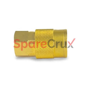 Fit00177 | Zephyr 1/4’’ Npt Brass Female Industrial Coupler I/M-Imp