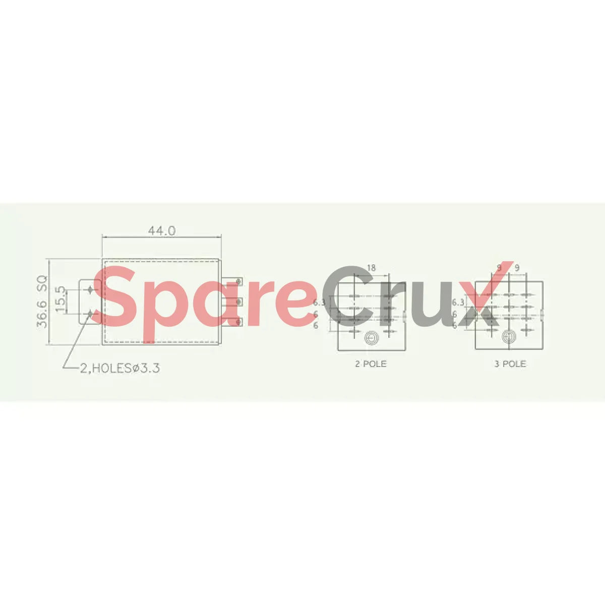 Hsr2P24 | Salzer Glass Relay 8 Pin 24V Dc Type Hsr With Led