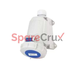 Ip06336-128 | Salzer Wall Mounted Socket 2 + E 63A Ip67