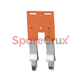 Jx6/2 | Connectwell 2 Pole Short Link For 8 Mm Wide Spring Clamp Terminal Block