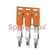 Jx6/3 | Connectwell 3 Pole Short Link For 8 Mm Wide Spring Clamp Terminal Block