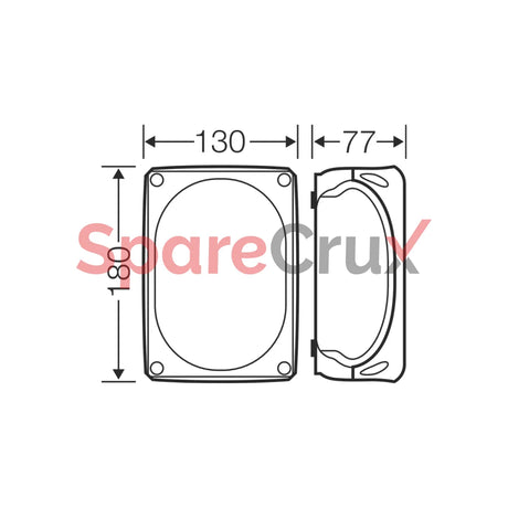 Kf 1006 B | Hensel Cable Junction Box Ip 66/67/69