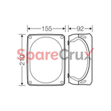 Kf 1600 B | Hensel Cable Junction Box Ip 66/67/69