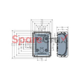Kf 1600 C | Hensel Cable Junction Box Ip 66/67/39