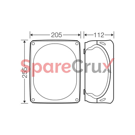 Kf 2500 G | Hensel Cable Junction Box Ip 66/67/69