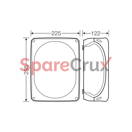 Kf 3500 C | Hensel Cable Junction Box Ip 66/67/39