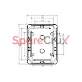 Kf 3535 B | Hensel Cable Junction Box Ip 66/67/69