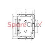 Kf 5000 G | Hensel Cable Junction Box Ip 66/67/69Kf