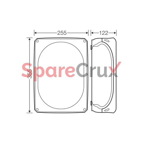 Kf 5050 G | Hensel Cable Junction Box Ip 66/67/69
