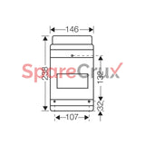 Kv 7106 | Hesnel Circuit Breaker Boxes Ip 65