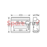 Kv 9118 M | Hesnel Circuit Breaker Boxes Ip 65