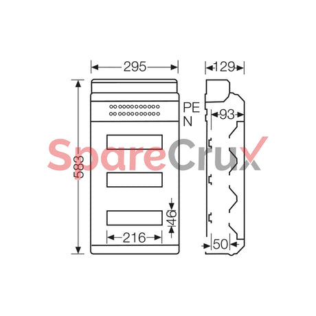 Kv 9336 M | Hesnel Circuit Breaker Boxes Ip 65