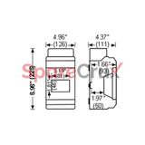 Kv Pc 8104 | Hensel Distribution Box Ip 65