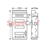 Kv Pc 9336 | Hensel Distribution Box Ip 65