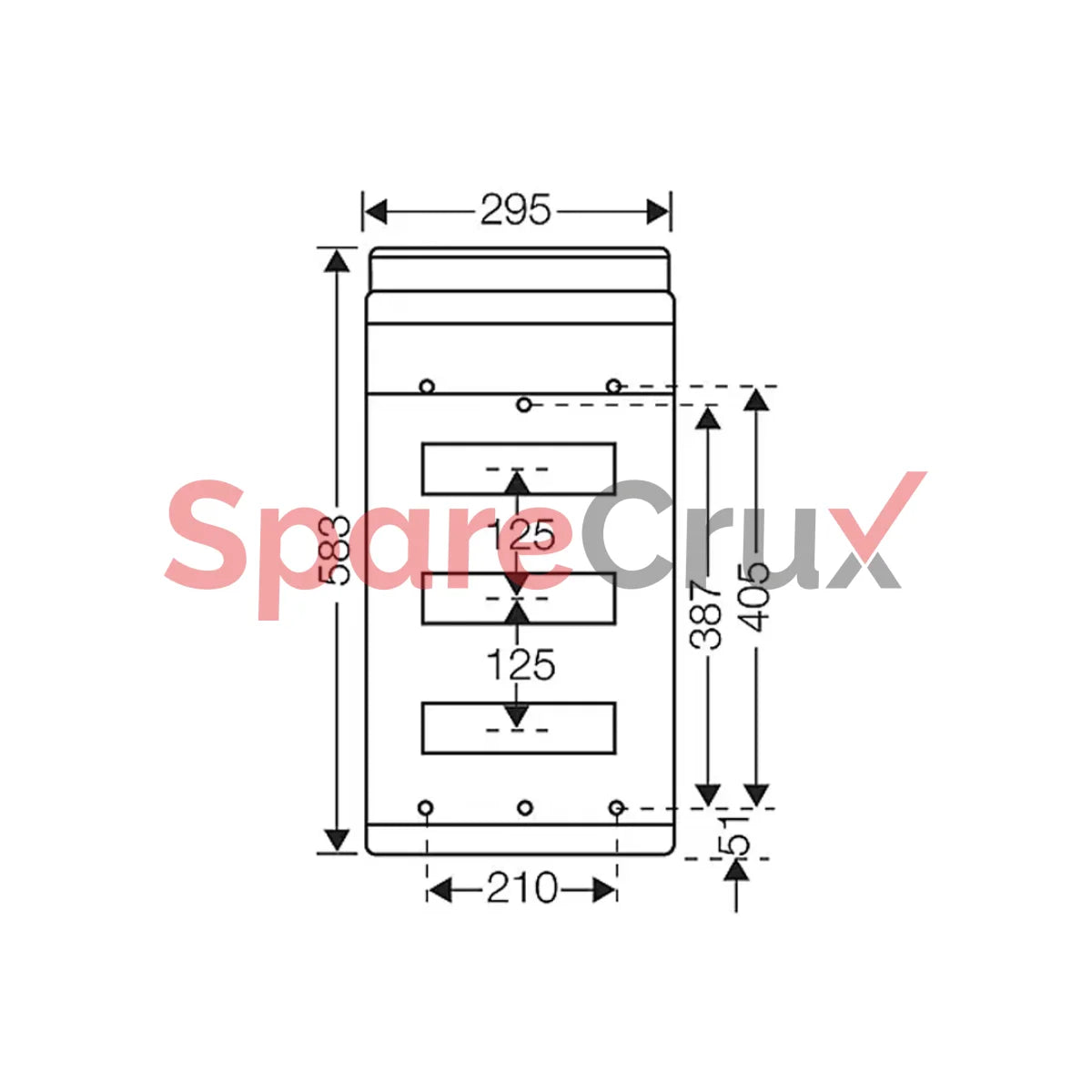 Kv Pc 9336 | Hensel Distribution Box Ip 65