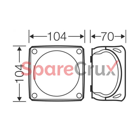 Kx 0404 C | Hensel Cable Junction Boxes Ip 66