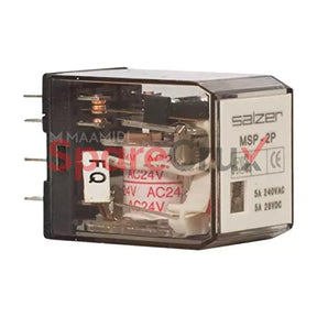 Msp2P110 | Salzer Glass Relay 8 Pin 110V Dc Type Msp With Led