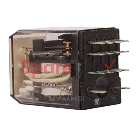 Msp2P24 | Salzer Glass Relay 8 Pin 24V Dc Type Msp With Led