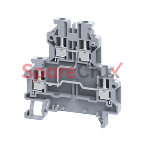 Odl2.5(I.s) | Connectwell 2.5 Sq.mm Offset Double Level Internally Shorted Terminal Block