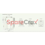 Prc401P24 | Salzer Power Relay 4 Pin 24V Dc Type Prc