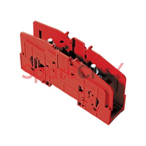 Ptb35/50R | Connectwell 50 Sq.mm Stud Type Power Terminal Block In Red Colour
