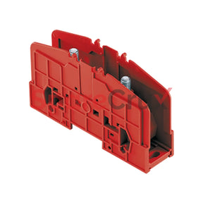 Ptb70/95R | Connectwell 95 Sq.mm Stud Type Power Terminal Block In Red Colour