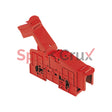 Ptb70/95Shr | Connectwell 95 Sq.mm Bolt Type Power Terminal Block In Red Colour With Shroud