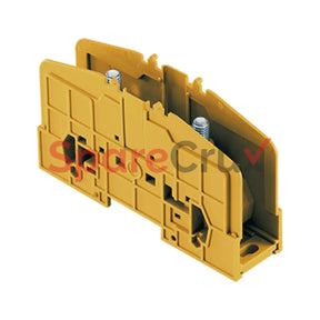 Ptb70/95Y | Connectwell 95 Sq.mm Stud Type Power Terminal Block In Yellow Colour