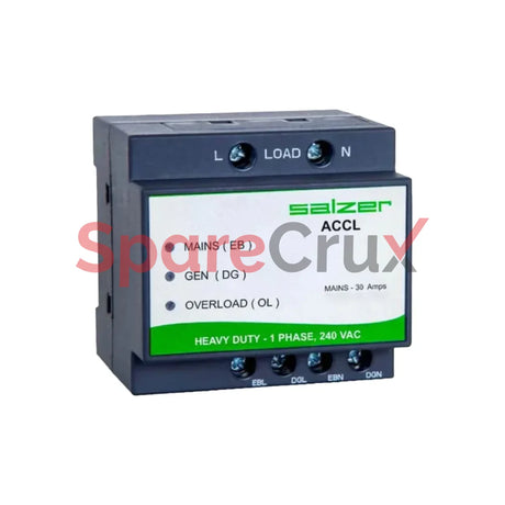 Raccl010S | Salzer Single Phase - Automatic Changeover With Current Limiter