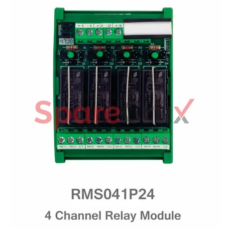 Rms041P24 | Salzer 1 Co 24Vdc With Omron Relay (4 Modules)