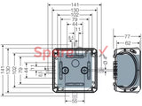 Rx 0614 T | Hensel Cable Junction Boxes Ip 66