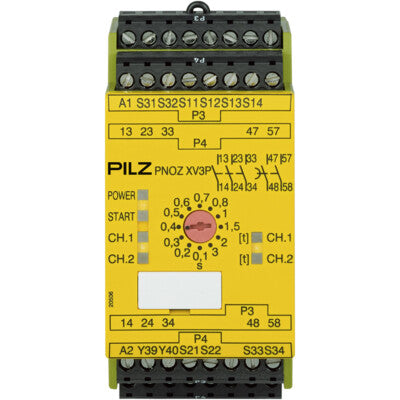 777512 | PILZ | PNOZ XV3P 3/24 VDC 3n/o 2n/o t