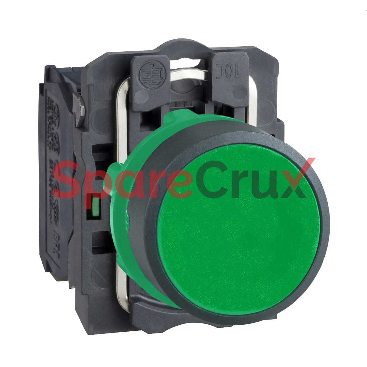 XB5AA31 | SCHNEIDER ELECTRIC | Push button, Harmony XB5, plastic, flush, green, 22mm, spring return, unmarked, 1NO