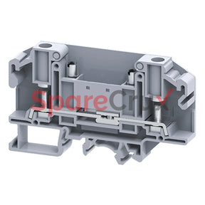 Sth4Dt | Connectwell 6 Sq.mm Hinge Type Disconnect And Test Terminal Block In Grey Colour