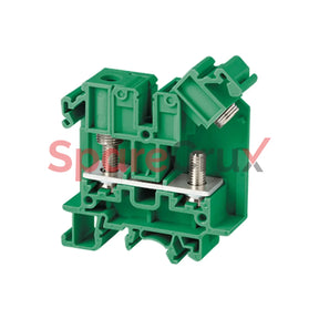 Sth6Gn | Connectwell 35 Sq.mm M6 Captive Nut Type Terminal Block In Green Colour (Copy)