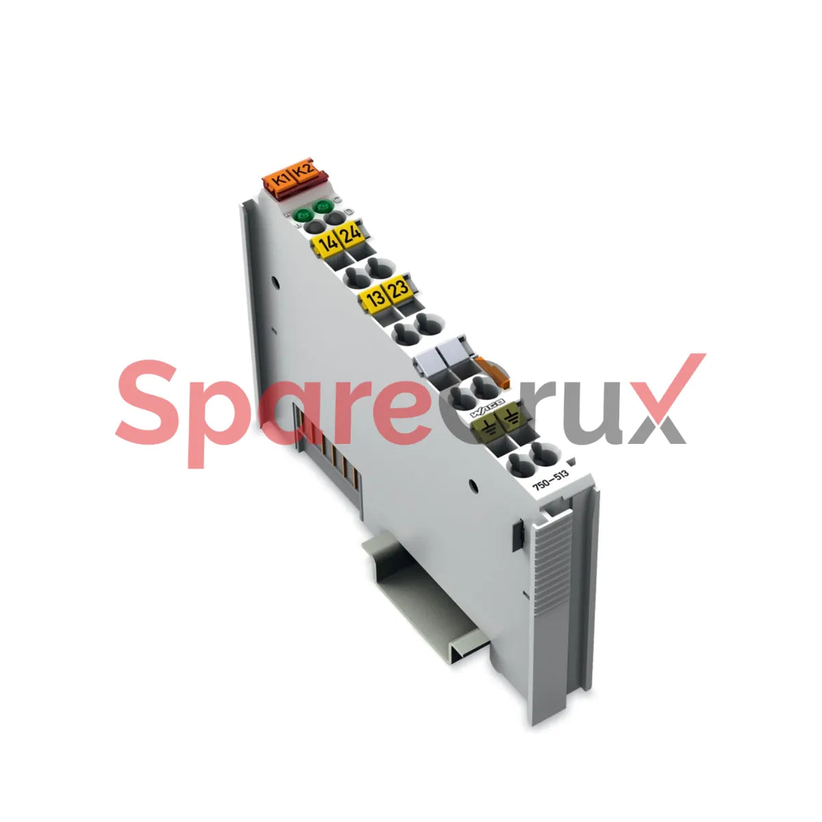 750-513 | WAGO | Relay Output Module, 2-Ch, 250 VAC, 2 A, Potential-Free Contacts